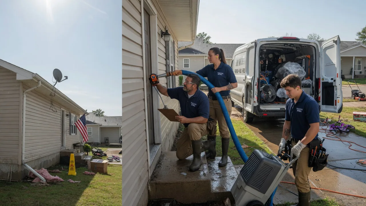 Ceiling Water Damage Restoration in Canton, OH near me